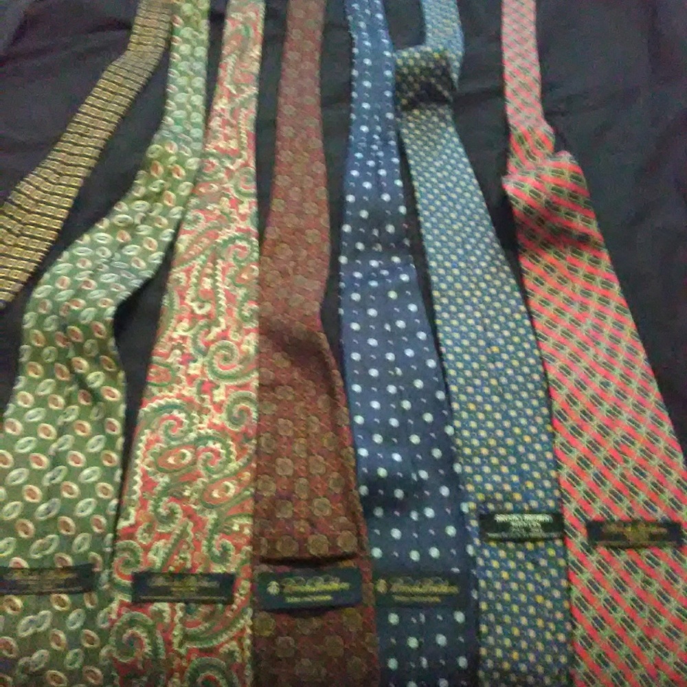Brooks Brothers silk ties